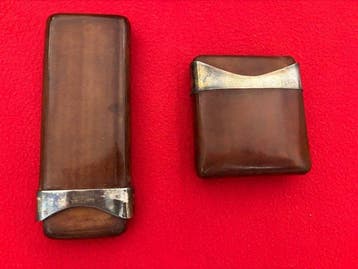 Zonder minimumprijs - Humidor (2) - .800 zilver, Verzamelen, Nieuw
