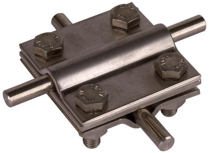 DEHN Kruiseenheid StSt V4A 8-10mm Interm Accessoires KS8.10, Bricolage & Construction, Électricité & Câbles, Envoi