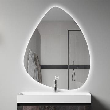 FENOME Badkamerspiegel Rocks LED verlichting touche AKTIE !!, Verzenden, Nieuw