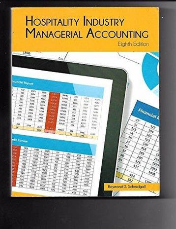 Hospitality Industry Managerial Accounting 9780866124973, Boeken, Verzenden, Gelezen, Schmidgall