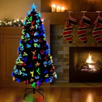 vidaXL Kunstkerstboom Groen 120 cm PVC, Diversen, Verzenden, Nieuw