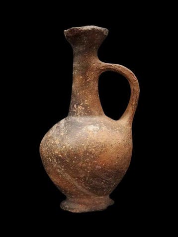 Cypriotisch - Decoratieve kruik - Bronzeleeftijd - Cyprus -
