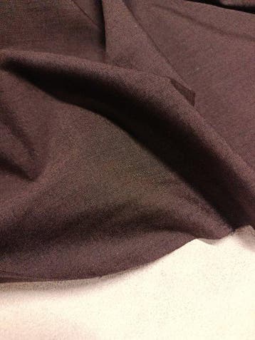 Pregiato cotone marrone alta qualità - Textiel - 500 cm -