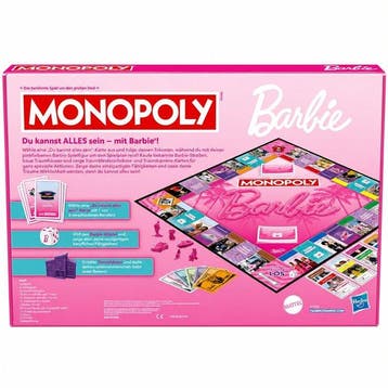 Bordspel - Barbie Monopoly Board Game