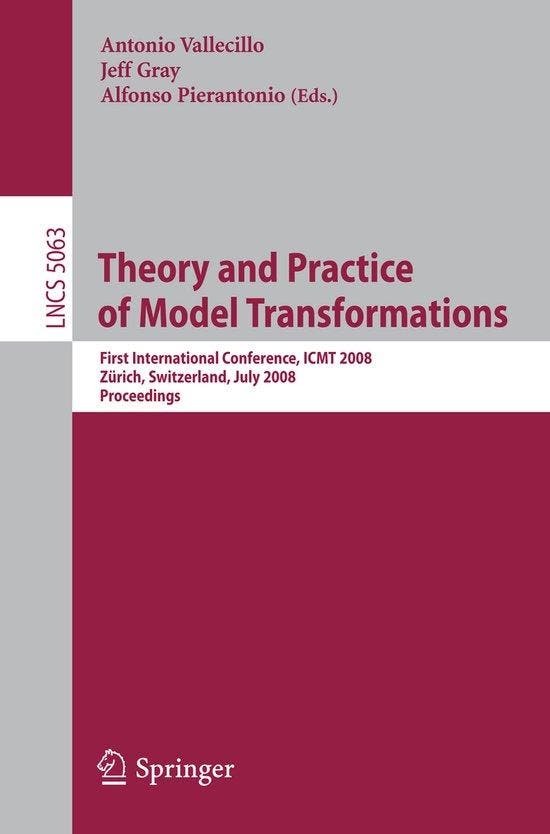Theory and Practice of Model Transformations 9783540699262, Livres, Langue | Anglais, Envoi