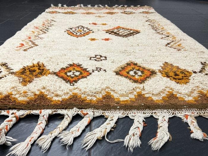 Marokkaanse Berber - Vloerkleed - 190 cm - 125 cm, Huis en Inrichting, Stoffering | Tapijten en Vloerkleden