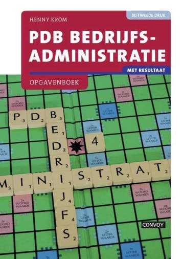 PDB bedrijfsadministratie met resultaat 9789463170338, Verzenden, Zo goed als nieuw, Henny Krom