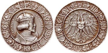 Duitsland, Nürnberg, stad,. Silbergussmedaille 1521