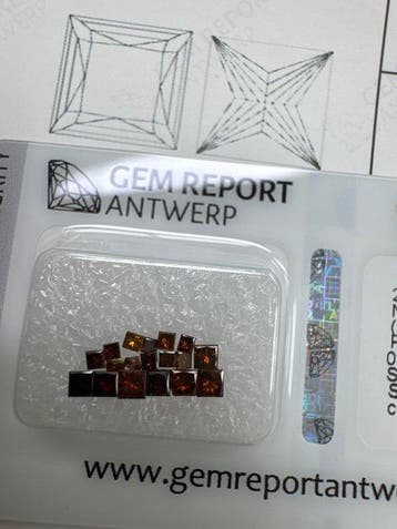 Sans prix de réserve - 18 pcs Diamant (Traitement de, Handtassen en Accessoires, Nieuw