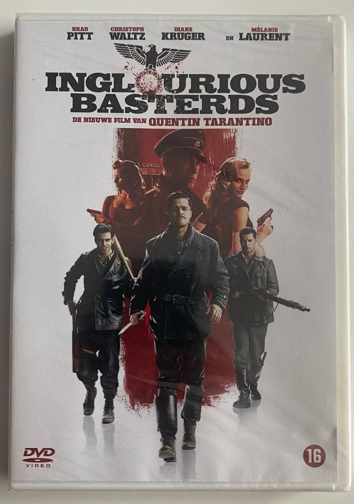 INGLOURIOUS BASTERDS (IN SEAL) (DVD), Cd's en Dvd's, Dvd's | Overige Dvd's, Gebruikt