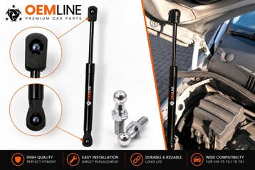 Motorkap gasveer voor VW T5 T5.1 T6 T6.1 Transporter Multiva, Ophalen of Verzenden