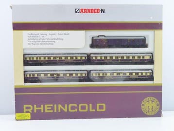 Arnold N - 0142 - Modeltrein personenwagonset (1) -, Hobby en Vrije tijd, Modeltreinen | N-Spoor, Nieuw