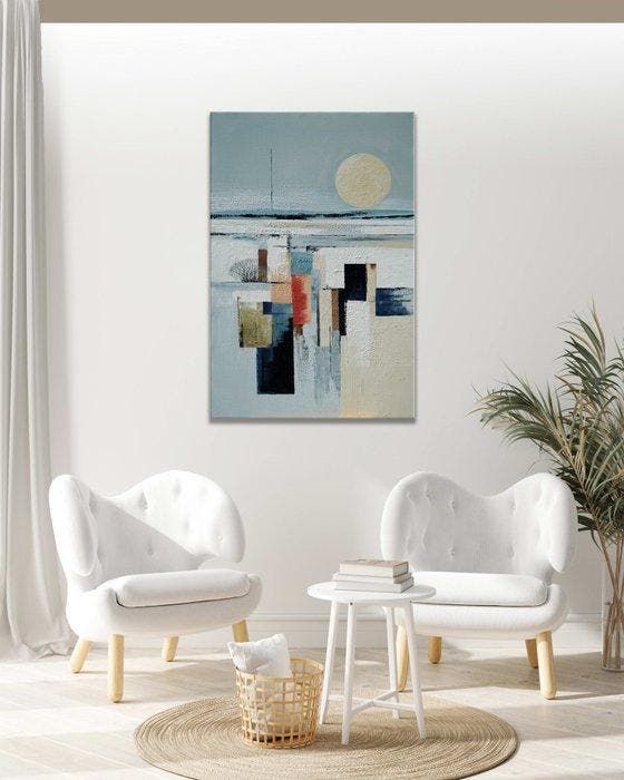 Clelia - Silent Horizon, Antiek en Kunst, Kunst | Schilderijen | Modern