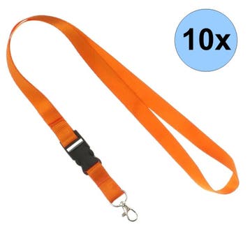 Fako Bijoux - Keycord Classic - Lanyard - Sleutelkoord -, Verzenden