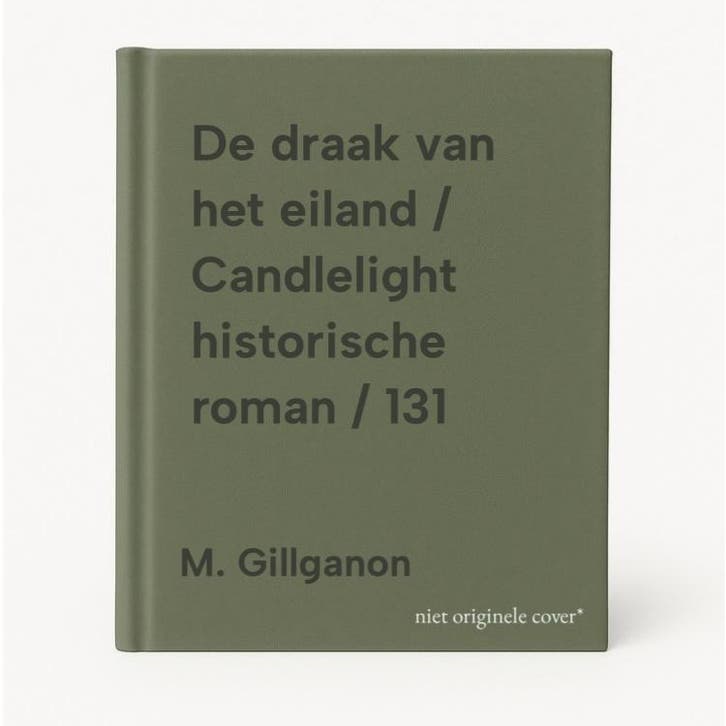 De draak van het eiland / Candlelight historische roman /, Boeken, Overige Boeken, Gelezen, Verzenden