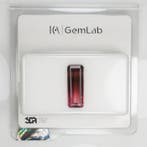 1 pcs Roze, Bruin, Rood Toermalijn - 16.86 ct - nternational