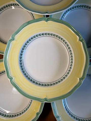 Villeroy & Boch - Service de table pour le dîner (8) - Tiefe, Antiquités & Art