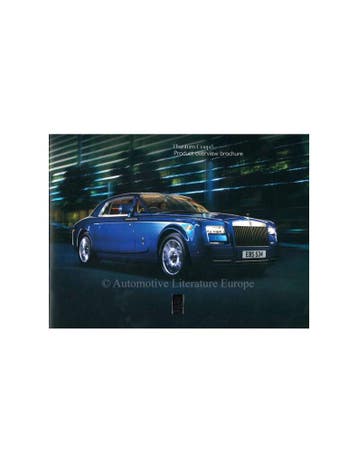 2014 ROLLS ROYCE PHANTOM COUPÉ BROCHURE ENGELS, Ophalen of Verzenden, Nieuw