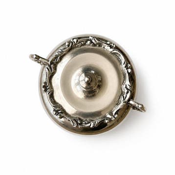 Sucrier - Argent 925 - sucrier avec couvercle, Antiek en Kunst