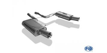 FOX Audi S4 B6 einddemper rechts/links - 1x100 type 24 recht, Auto-onderdelen, Verzenden, Nieuw