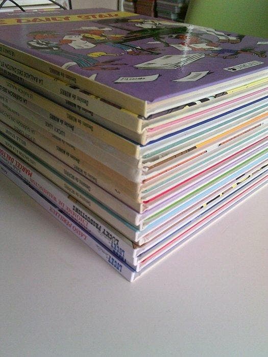 Lucky Luke - 16x C - 16 Album - Eerste druk - 1975/2013, Boeken, Stripverhalen