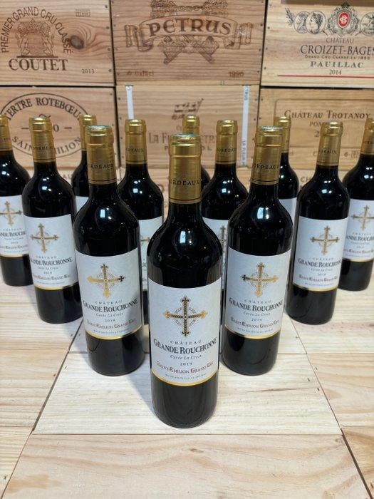 2019 Château Grande Rouchonne - Saint-Émilion Grand Cru - 12, Collections, Vins