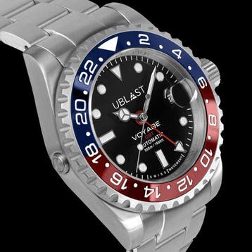 Ublast - Voyage Pro Diver GMT - Automatic Swiss -