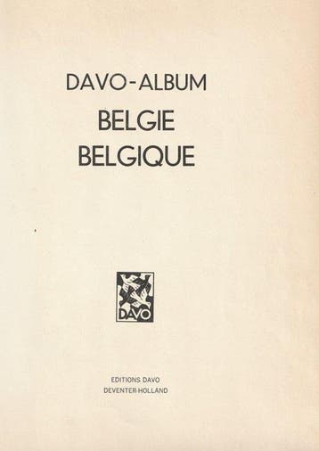 België 1849/1959 - In een oud DAVO-album vindt u een zeer, Gestempeld