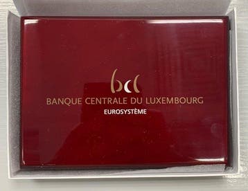 Luxemburg. 2 Euro 2022/2023 (5 monnaies) Proof