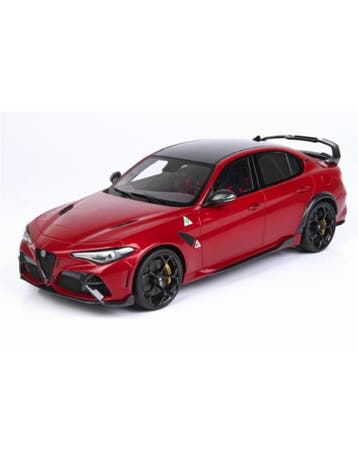 2020 ALFA ROMEO GIULIA GTAM ROSSO GTA BBR MODELAUTO 1/390, Hobby & Loisirs créatifs, Voitures miniatures | 1:18, Ophalen of Verzenden