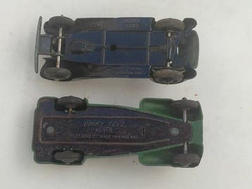 Dinky Toys - Model sedan (2) - Original Issue Second Serie, Nieuw