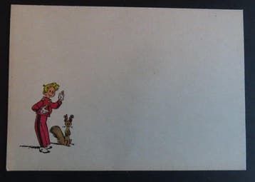 Spirou (magazine) - 4 cartes postales + décalcomanies +