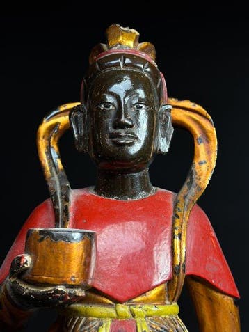 Rare! 42 cm! Divinité - Dynastie Nguyen - 19th century -