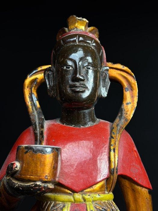 Rare! 42 cm! Divinité - Dynastie Nguyen - 19th century -, Antiquités & Art, Art | Art non-occidental