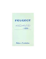 1967 PEUGEOT 404/8 1500 CONFORT INSTRUCTIEBOEKJE FRANS, Ophalen of Verzenden
