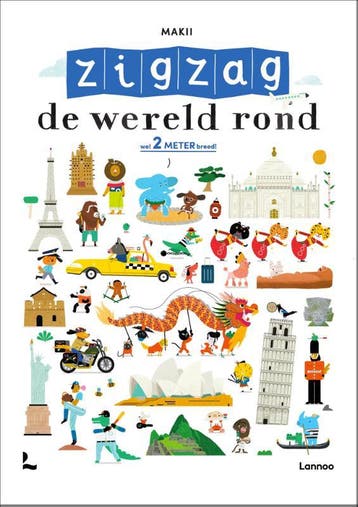 Zigzag de wereld rond / ZigZag 9789401468343 Makii, Verzenden, Gelezen, Makii