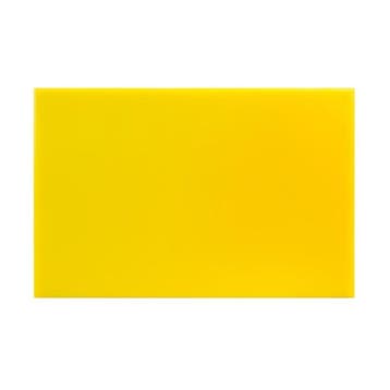 Snijplank | HDPE | Geel | Antibacterieel | 455x305x12(h)mm, Verzenden, Nieuw in verpakking