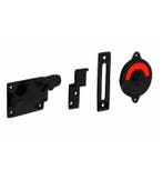 Intersteel wc-overslag vlak met tekst groen / rood mat zwart, Diensten en Vakmensen