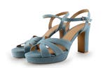 Manfield Sandalen in maat 42 Blauw, Kleding | Dames, Schoenen, Sandalen of Muiltjes, Manfield, Gedragen, Verzenden