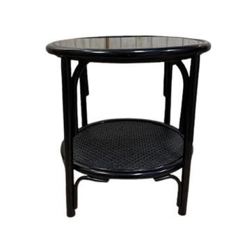 Nordal Zwarte Houten Salontafel - Nieuw in verpakking -, Huis en Inrichting, 50 tot 75 cm, Verzenden, Nieuw, 50 tot 100 cm