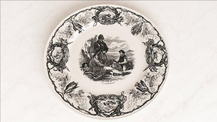 Villeroy & Boch - Henri Mouzin - Tafelservies (9) - DE JACHT, Antiek en Kunst, Antiek | Meubels | Tafels