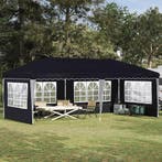 vidaXL Pop-up Feesttent 575 x 289 x 245 cm Antraciet, Verzenden, Nieuw