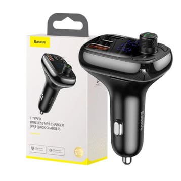 2x USB/USB-C Autolader Bluetooth Transmitter Handsfree, Verzenden