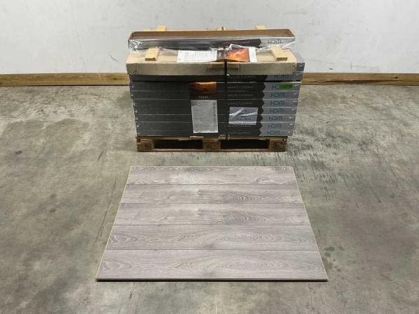 Veiling - 95,1m² Purity Pulse eiken antraciet laminaatvloer, Bricolage & Construction, Planches & Dalles