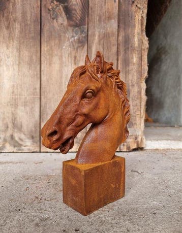 Figurine - paardenhoofd - Fer