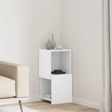 vidaXL Hoekkast 30,5x30x65cm Bewerkt hout, Huis en Inrichting, Kasten | Overige, Verzenden, Nieuw