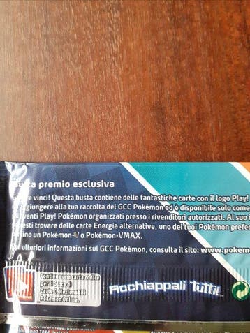 Pokémon - 3 Booster pack - Busta Premio Prima Serie -, Hobby en Vrije tijd, Nieuw