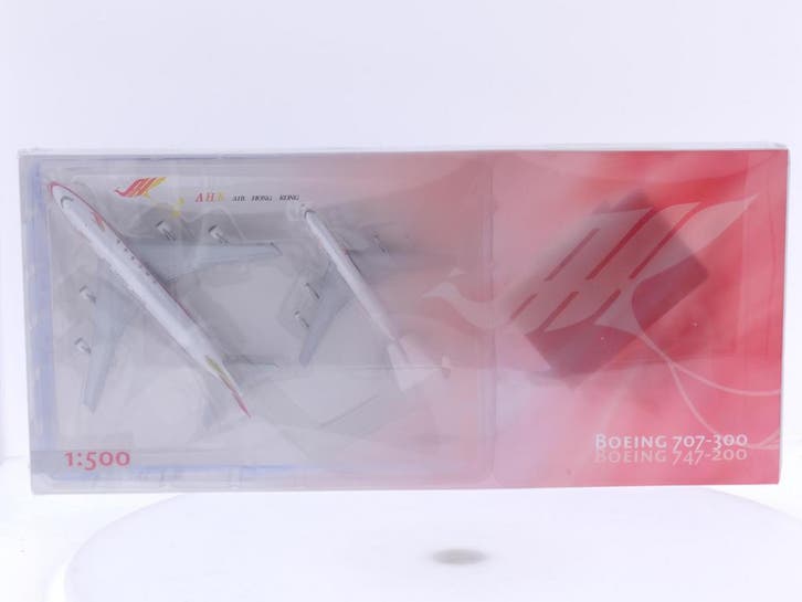 Schaal 1:500 Herpa 1707021 Air Hong Kong Boeing 747-200F..., Hobby en Vrije tijd, Modelbouw | Vliegtuigen en Helikopters, Gebruikt