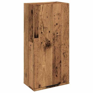 Wandkast oud hout | Tweede kansje | OP = OP (badkamerkast), Verzenden, (Half)hoge kast
