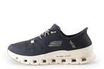 Skechers Instappers in maat 43 Blauw, Kleding | Heren, Schoenen, Overige typen, Zo goed als nieuw, Skechers, Verzenden